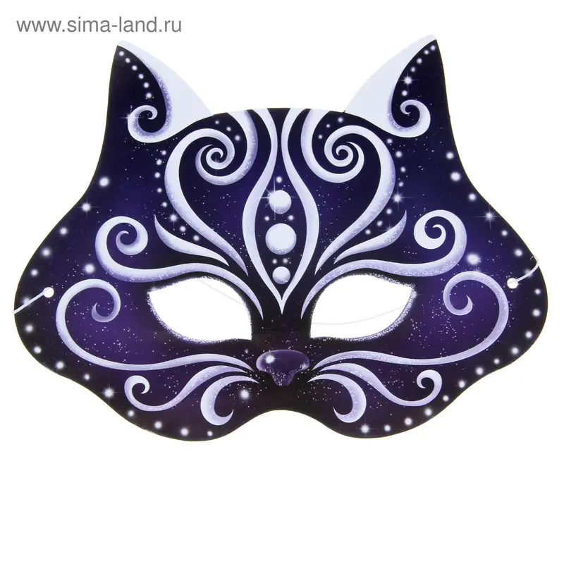 Набор Маска "Кошка",5 шт. 25,5 х 19,9 см