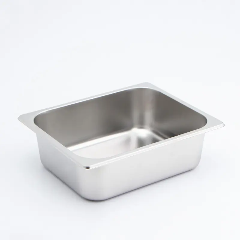 Гастроёмкость 1/2 Hanna Knövell, 100 мм, 32.5×26.5×10 см, толщина 0.6 мм, нержавеющая сталь