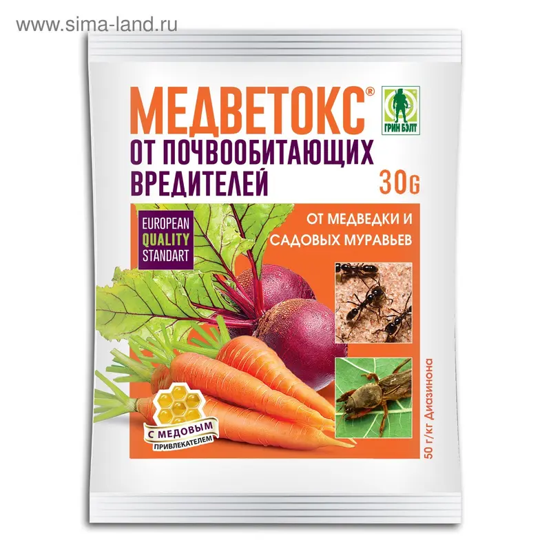 Средство Медветокс от медведки и муравьев 30 г