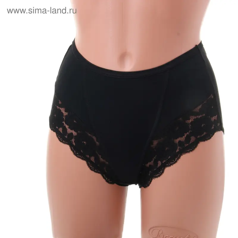 Трусы женские INNAMORE BD34013 Palma nero, р-р 8 (54)