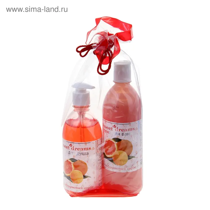 Подарочный набор №1 Пена для ванн + гель для душа Sweet dreams
