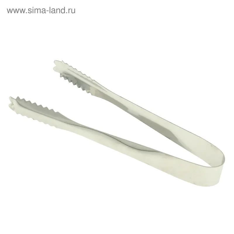 Щипцы для льда с зубцами, длина 17,5 см