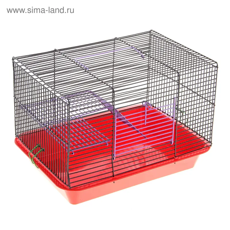 Клетка для джунгарика "Крепыш-2", 30 х 22 х 22 см