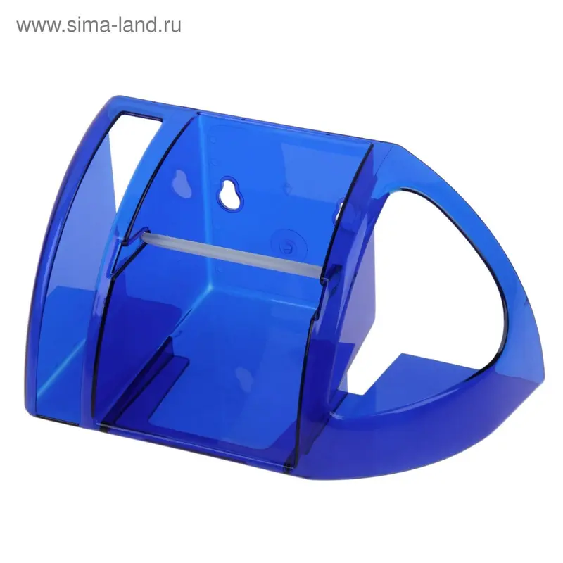 Полка для туалета, цвет синий