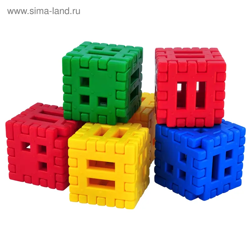 Конструктор, 24 детали, МИКС