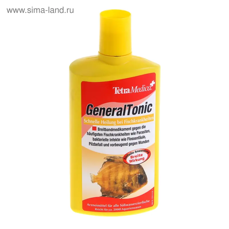 Лекарство для рыб General Tonic от бактерий и паразитов 500мл на 2000л