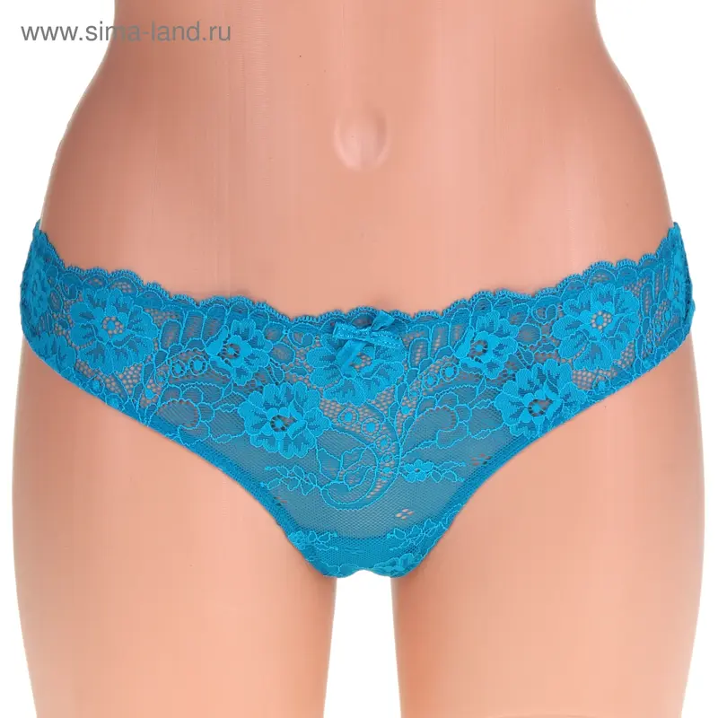 Трусы женские INNAMORE ICD33181 Basic Lace turchese, р-р 4 (46)