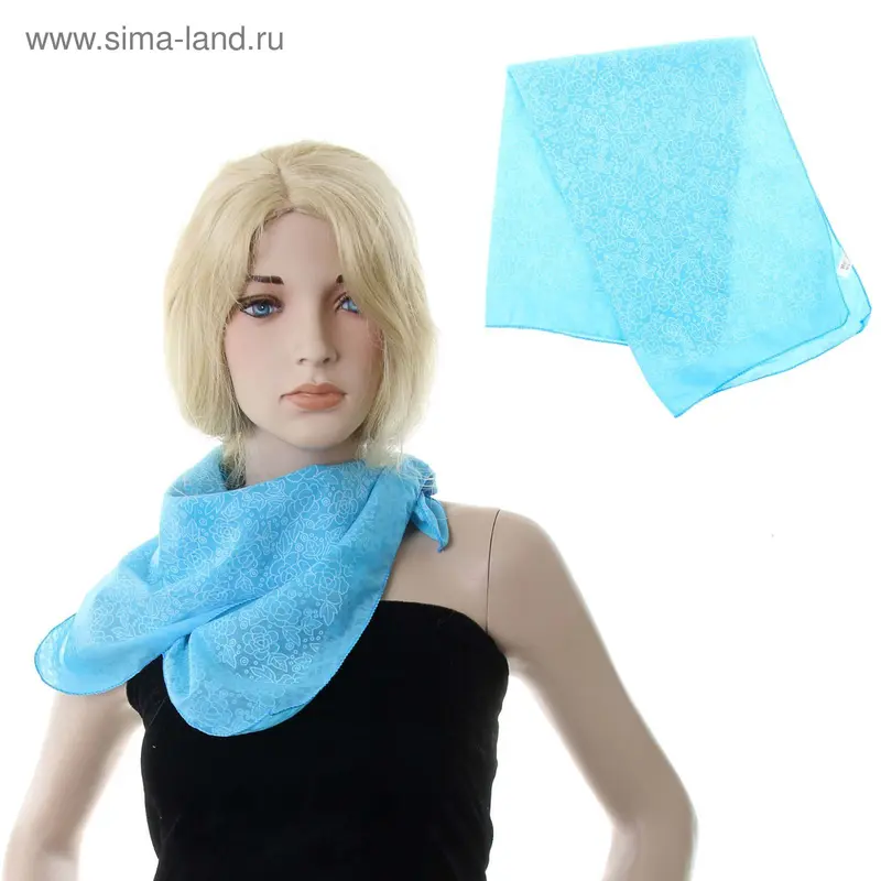 Платок Bona Ventura средний, мильфлер 70*70 см рис.7