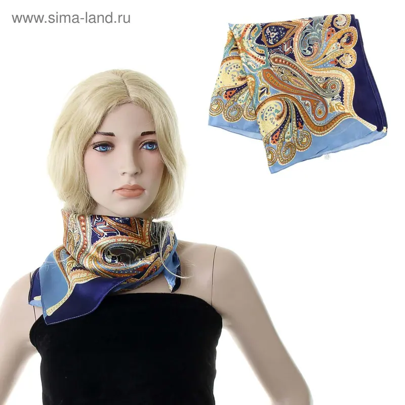 Платок Bona Ventura шейный 60*60 см рис.16_2