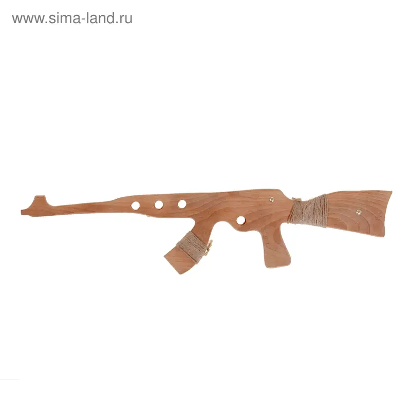 Сувенир деревянный "Автомат", 60 см, массив бука