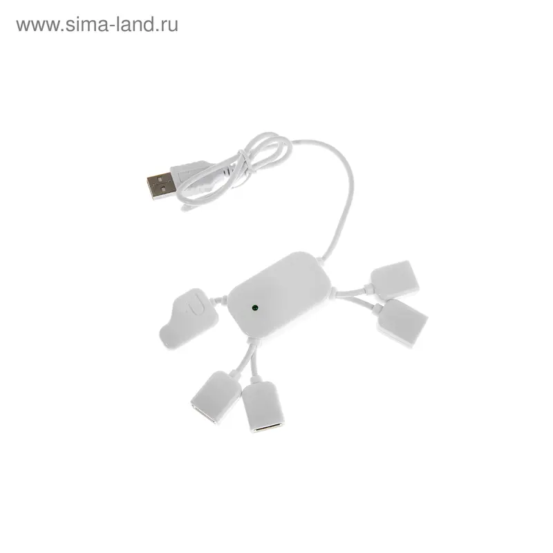 Разветвитель USB портов (Hub), "Песик" 4 порта