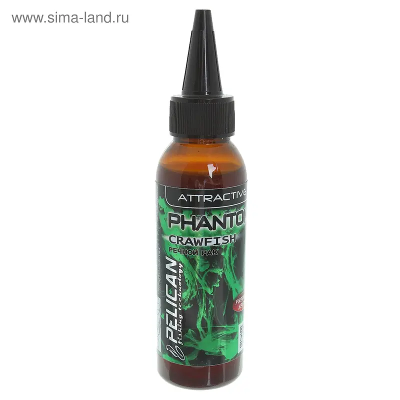Аттрактив Pelican PHANTOM Crawfish Речной Рак (1 флакон 80 мл)