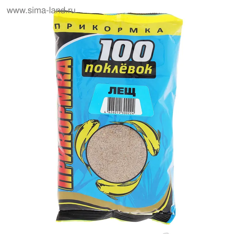 Прикормка летняя "100 Поклёвок" Лещ, вес 900 г