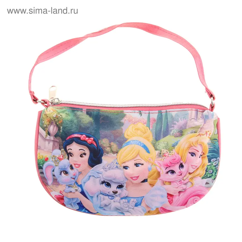 Сумочка детская для девочки Disney "Принцесса" 20*12.5*1 см