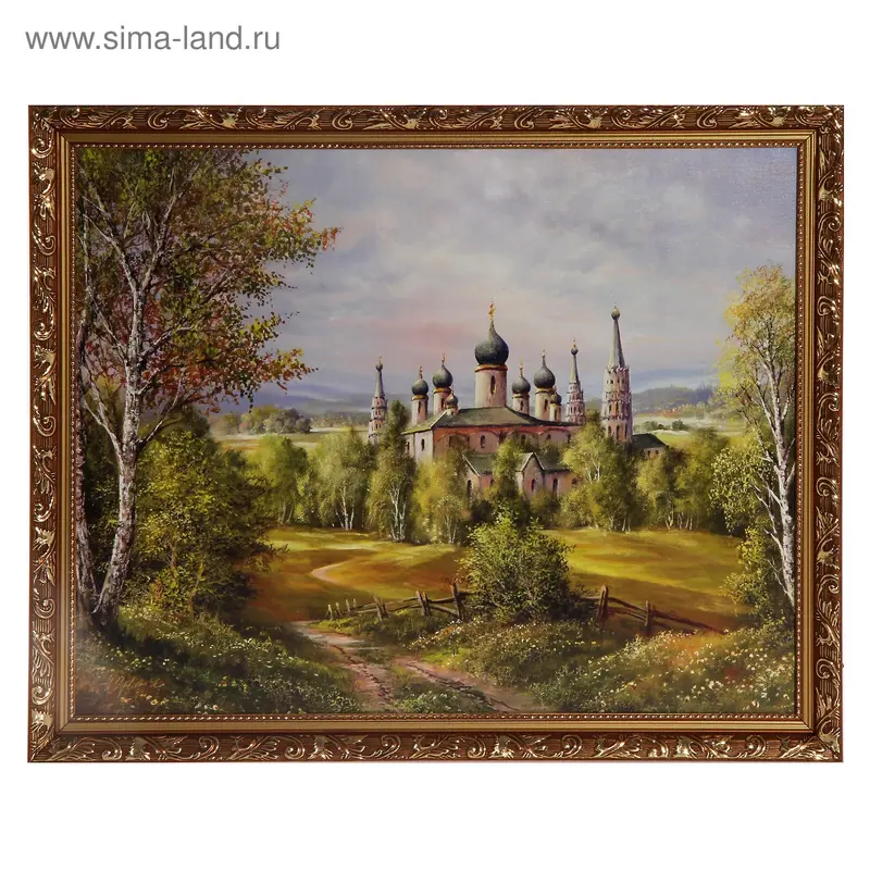Картина Храм в лесу 329 40х50 см