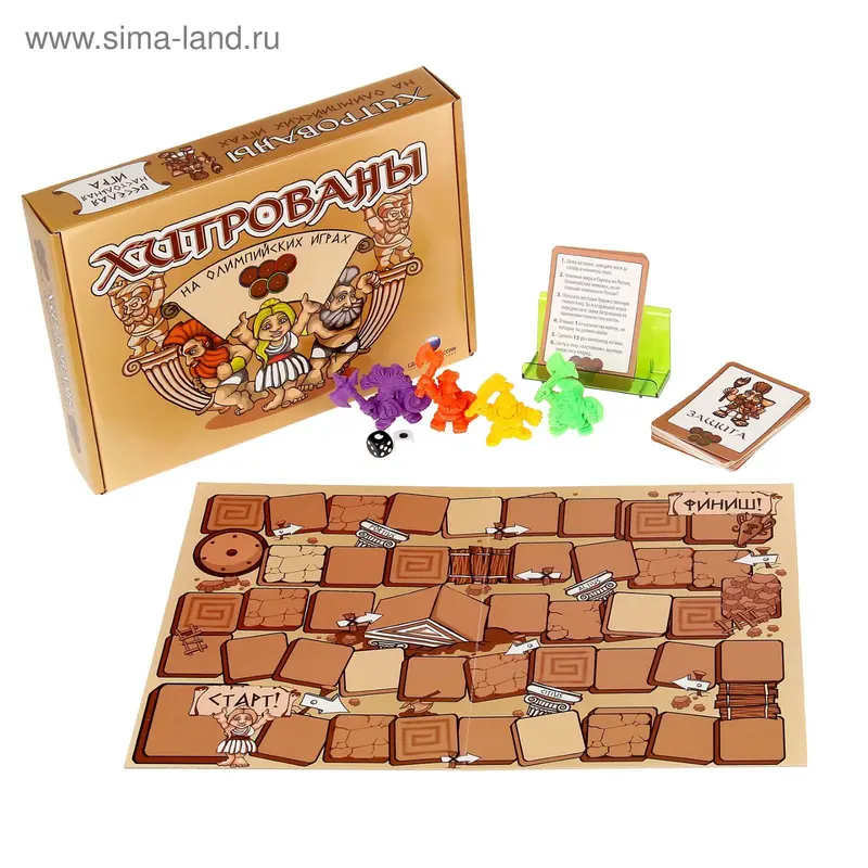 Настольная игра "Хитрованы на Олимпийских играх"