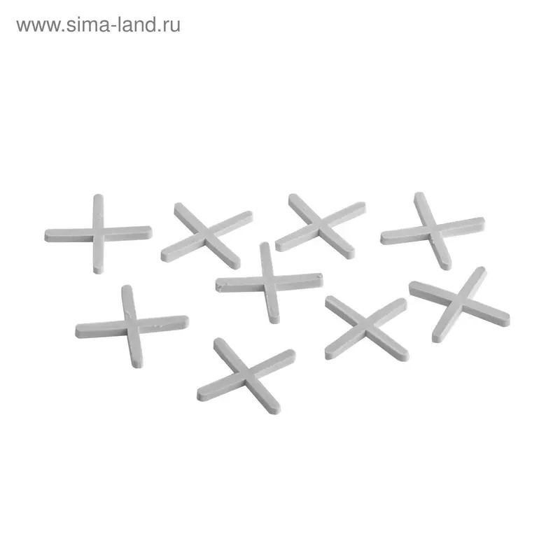 Крестики для кладки плитки ТУНДРА, 2.0 мм, в упаковке 250 шт