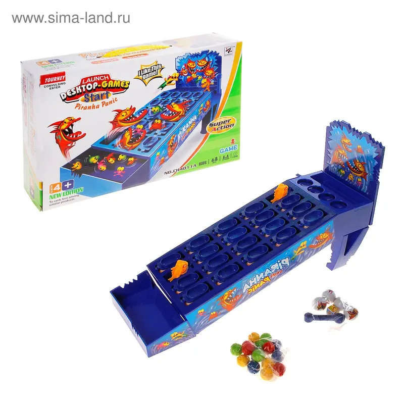 Настольная игра "Хищная рыбка"