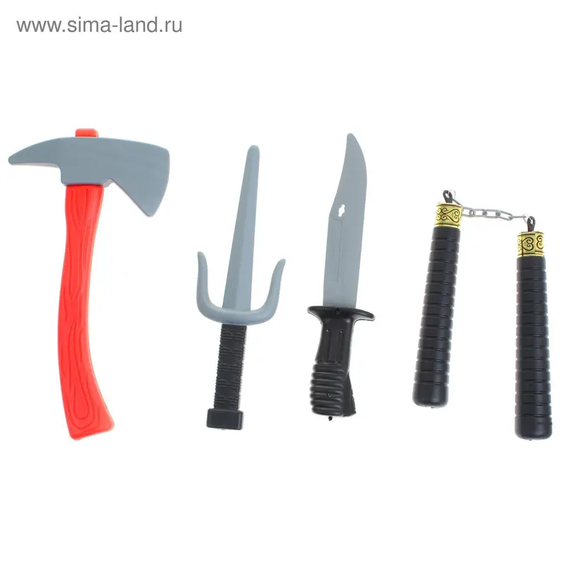 Набор ниндзя "Воин", 4 предмета