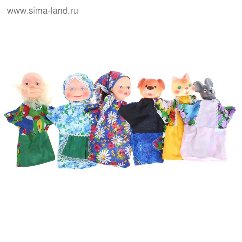 Кукольный театр «Репка», 6 кукол