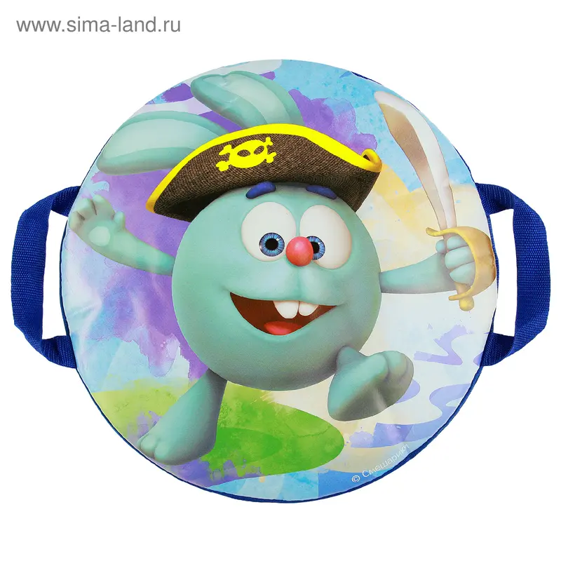 Санки-ледянки «Крош-пират», d=40 см