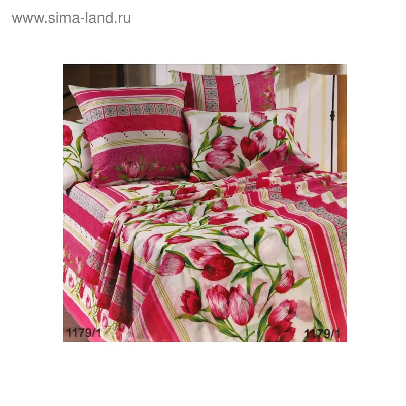 Постельное бельё дуэт Samy 147х210 см 2шт, 200х220 см, 70х70 см