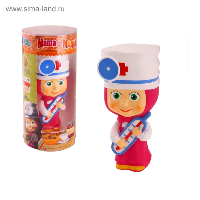 Резиновая игрушка "Маша-доктор"