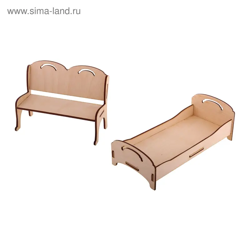 Кроватка и диван
