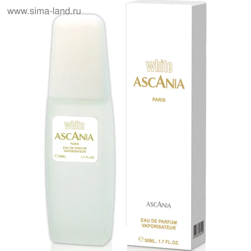 Парфюмированная вода женская Ascania White, 50 мл