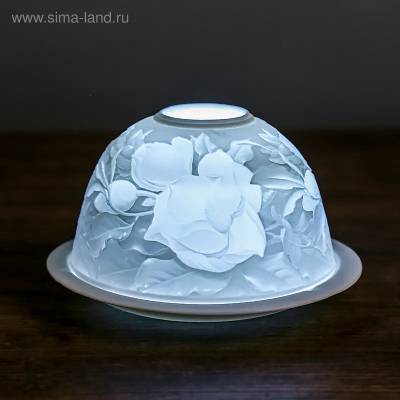Ночник керамический "Магнолия" 13х8,5 см