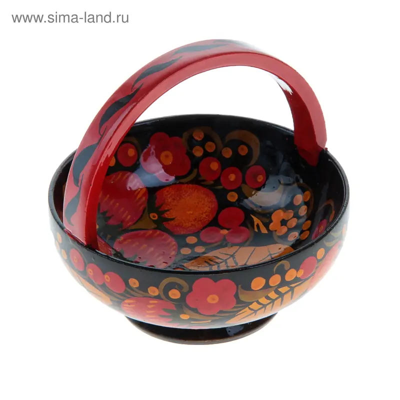 Корзинка «Хохлома»