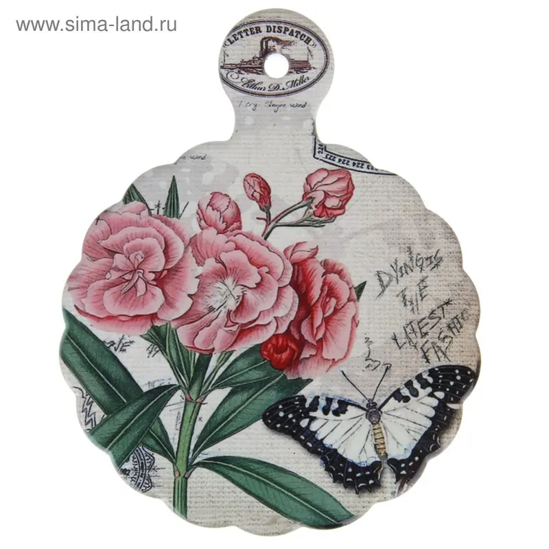Подставка под горячее «Нежность», 19×15×0,5 см, рисунки МИКС