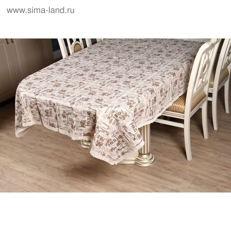 Скатерть "Этель" Романтика 90*90 см, 100% хлопок
