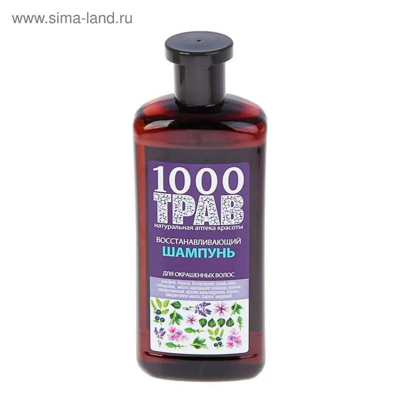 Шампунь для волос 1000 трав "Востанавливающий", 500 мл