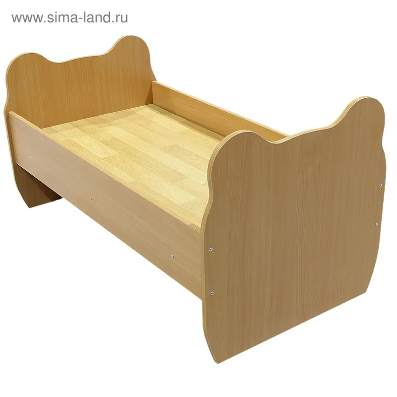 Кровать детская "Мишутка" ЛДСП, 1200 х 600 см