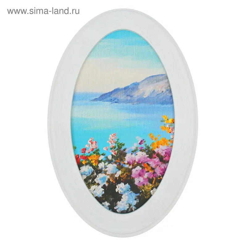 Картина овальная "Море" 37х57 см