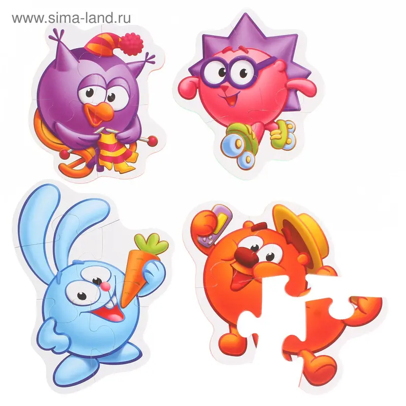 Пазлы мягкие «Смешарики» - Baby puzzle