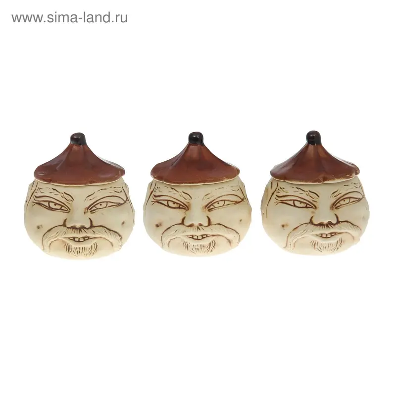 Набор для специй "Китаец" 3 предмета 0,2 л