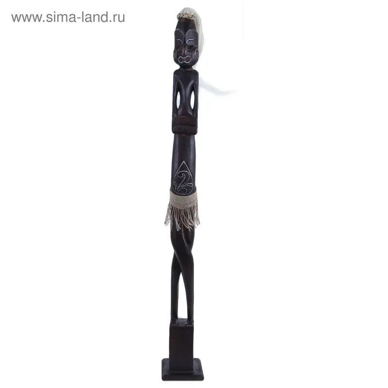 Интерьерная статуэтка аборигена 100см