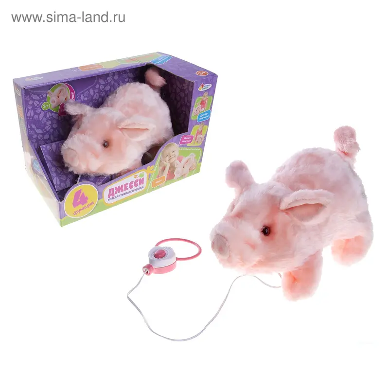 Интерактивная игрушка "Хрюшка"