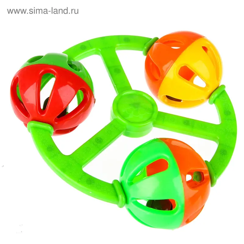 Погремушка «Шар», цвета МИКС