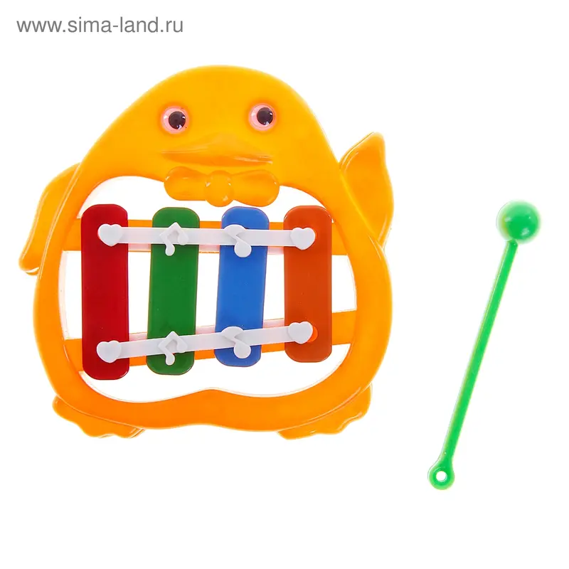 Металлофон, "Пингвин" МИКС