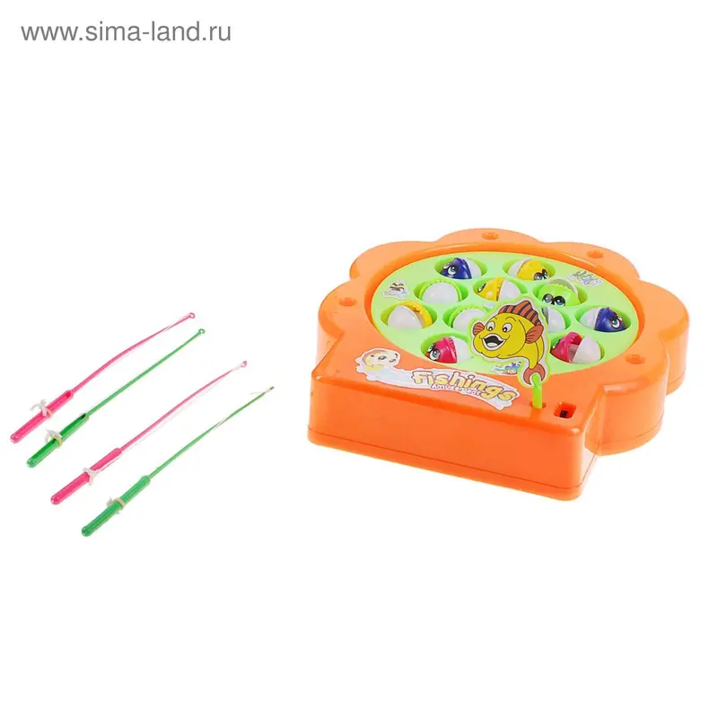 Рыбалка "Ракушки", муз, на бат.в пакете