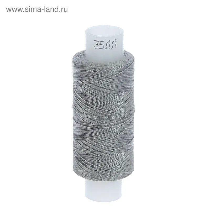 Нитки 35ЛЛ, 200м, №211, цвет серый