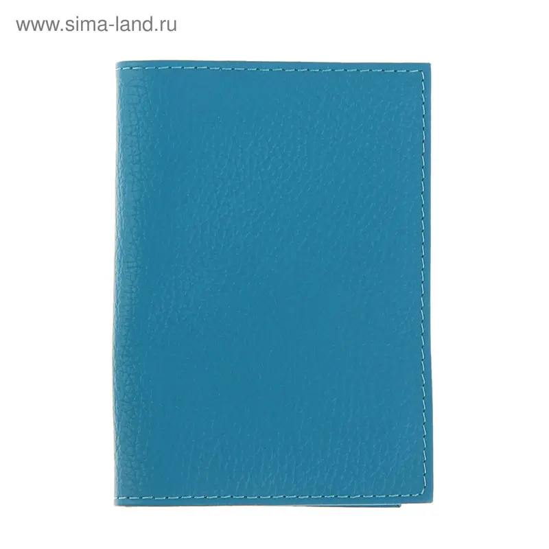 Обложка для паспорта, бирюзовый флотер