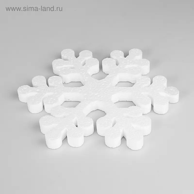 Набор снежинок "Первый снег", 30 см, 3 шт