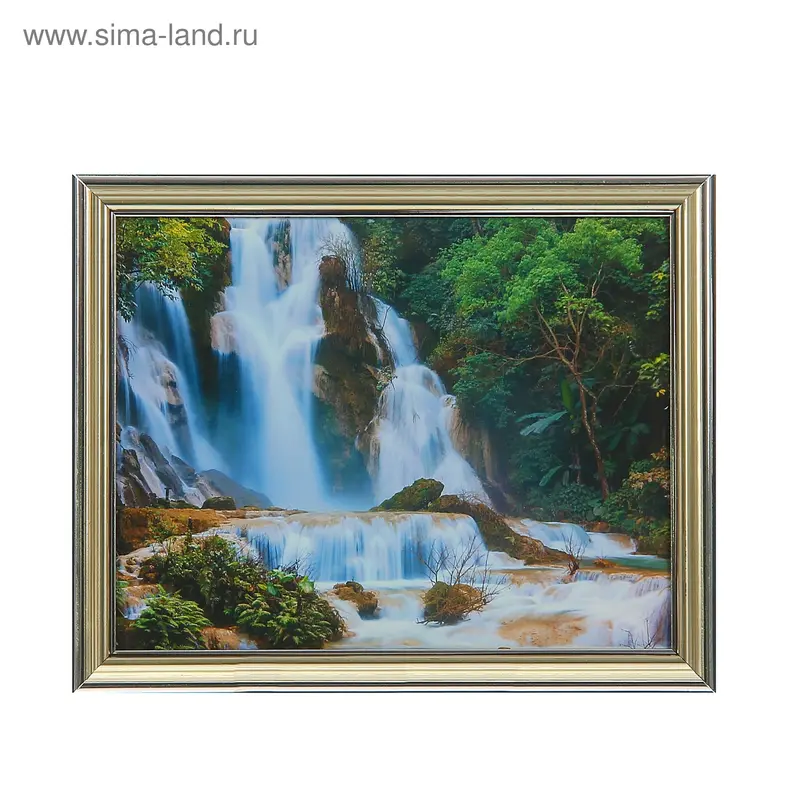 Картина Водопад 20х25 см