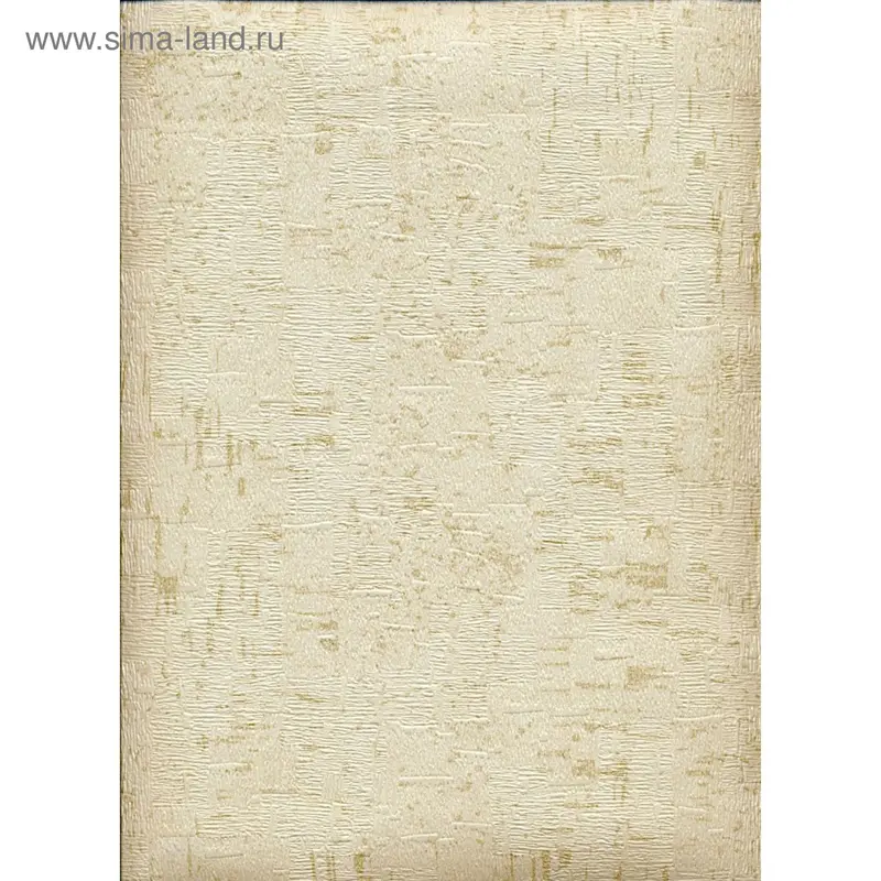 Обои дюплексные "Береста", золотистые, 0,53 x 10,05 м