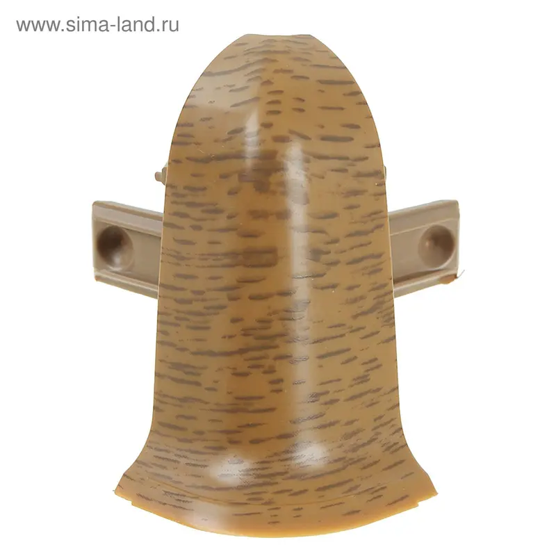 Угол наружный для плинтуса (D) текстура (061 Дуб измир)