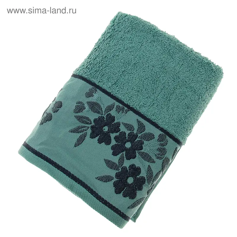 Полотенце махровое SIKEL ACELYA 50*90 см синий 500 гр/м, хл.100%